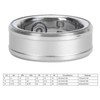 Smart Health Ring Sleep Monitoring Step Counting IP68 Waterproof Rechargeable
