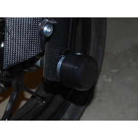 Woodcraft KAWASAKI 2017-2022 Z125 PRO WOODCRAFT RACING REAR AXLE SLIDER KIT