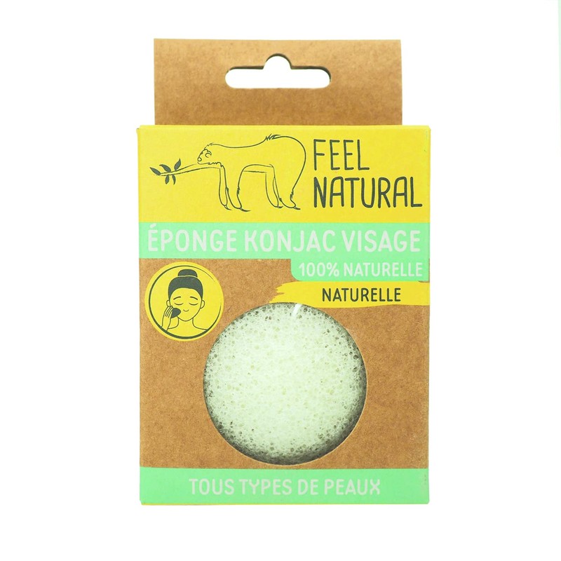 Feel Natural Konjac sponge for the face