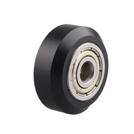 Jopto 12PCS POM Wheel Pulley Wheels, 625zz Plastic Linear Bearing Pulley Passive Round Wheel Roller Big POM Models Compatible with Creality Ender 3, Ender 5, CR-10 and CR-10 S Series 3D Printer