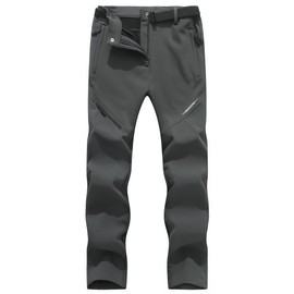 MOERDENG Women's Insulated Snow Ski Pants Waterproof Softshell Pants Fleece Lined Winter Warm Hiking Pants