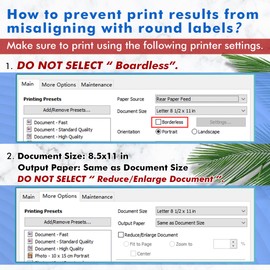 Koala Gold Round Labels 2 Inch, Printable Circle Labels for Inkjet and Laser Printer, 240 Golden Round Sticker Labels for DIY Jar Labels, Thank You Labels, Party Favor Decors