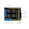 KEYESTUDIO 4 Channel Relay Shield 5V for Arduino Controller R3