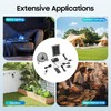 Portable Solar Panel Power Storage Generator Home Garden LED Light