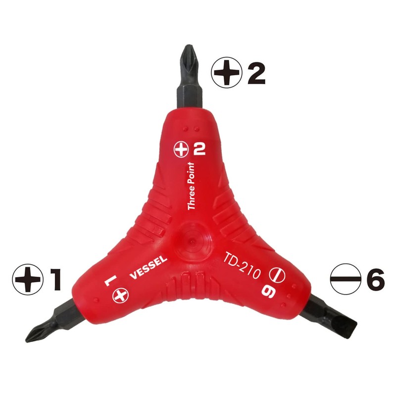 ベッセル(VESSEL) スリーポイントドライバー TD-210