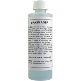 Brass & Bronze Aging Solution - 8 oz
