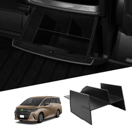 Auto Spec Toyota Alphard Vellfire 40 Series Z Grade Multi Box Console Rear End Box for Rear Vent Storage Box Trash Can Divider Area Custom Parts Interior Parts Accessories Accessory Divider Adjustable