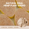 HELIME Natural Dishwand Refills Sponge, Non Scratch Dish Wand Sisal