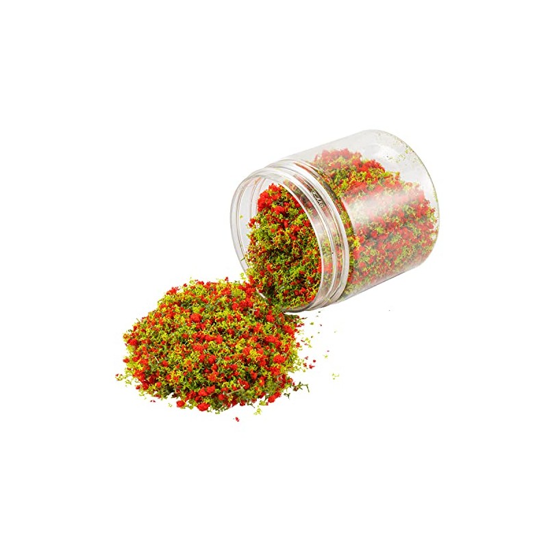Colorful Tree Powder Model Tree Tufted for DIY Miniature Lowland