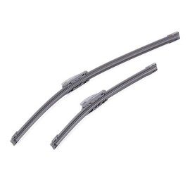 RIDEX Windscreen Wiper Set with Spoiler Front Wiper Blade Design: Flat Bar Wiper Blade, Frameless, Length 1: 600 mm, Length 2: 400 mm, 298W0201