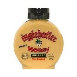 Inglehoffer Sweet Honey Mustard, 10.25 Ounce Squeeze Bottles (Pack of 6)