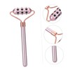 Baluue 1pc Facial Roller for Skin Tightening and Lifting Face