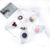 Volanic Sheer Organza Drawstring Bags 100PCS 4x6 Inch White Gift