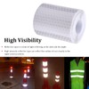 2PCS Car Reflective Warning Tape 5CM*3M，Reflective Sticker Warning Safety Car