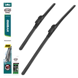 HEYNER® Windscreen Wiper Set Suitable for Jaguar F-Pace (09.2015-06.2024) Hybrid Flat Bar Wiper Windscreen Wiper