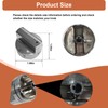 Upgraded W11101439 5 Pack Oven Range Burner Knobs, Surface Burner