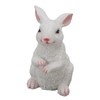 1 Pair Bunny Rabbit Ornaments Decorations Resin Art Craft Animal