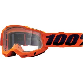100% ACCURI 2 OTG Neon/Orange Glasses - Clear Lens