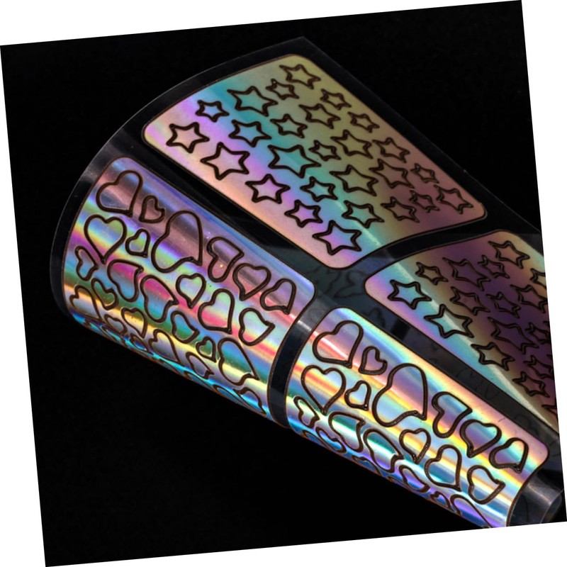 Ipetboom 48 Sheets Nail Art Stencil Home Nail Art Design