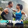 ROXUN 4 Paia Manghiette con Foro per Pollice Protezione UV