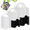 Threehoney 30 Pcs Air Layering Propagation Kit Reusable Half Black