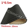 BCSMMCAR Sound Deadener Pad Heat Shield Insulation Soundproofing Mat For