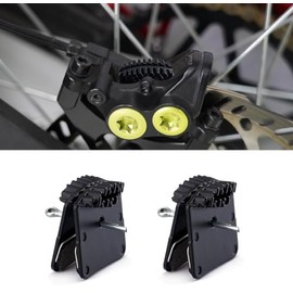 JESTOP 2PCS Brake Pad with Cooling Fin for Sur Ron LBX/S Segway X160 X260 Talaria Sting MX3 R MX4 Shimano H03C, Rear Front Disc Brake Pad Durable Electric Dirt Bike Brake Pads Motorcycle Part(2Pcs)