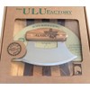 Alaska Ulu Bowl Set Birch Handle Totem Pole Eskimo