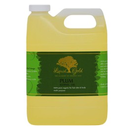 Liquid Gold Inc - 32 oz - Premium Plum Kernel Oil - 100% Pure Cold Pressed Natural Organic