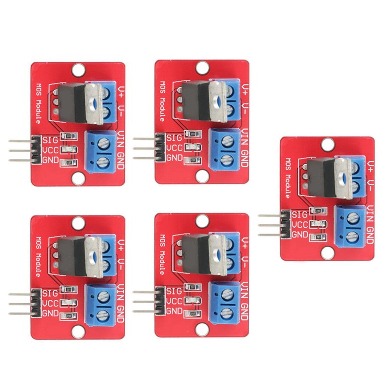 Ailoocedi 5pcs 3.3V/5V Mosfet Driver Module PWM Output Driver Boards