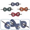 Balacoo 4pcs Hair Pin Leather Hair Stick: Hair Barrette Hair