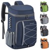 Maelstrom Cooler Backpack,35 Can Backpack Cooler Leakproof,Insulated Soft Cooler Bag,Beach