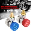 AC R134A Adapter, High Flow Safe Design 1/4" High Low