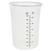 Städter Measuring Cup Diameter 12 cm Height 16.5 cm Sil