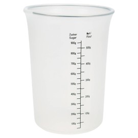 Städter Measuring Cup Diameter 12 cm Height 16.5 cm Sil – Transparent cm