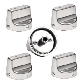 5Pcs W11239985 Control Knob Compatible with Whirlpool Gas Ranges WFG525S0HZ1 WFG550S0HZ0 WFG525S0HZ0 WFG525S0JV0 Replacement 4845290 AP6333411 PS12578779 EAP12578779