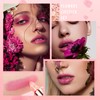 Desing Wish Set of 3 Flower Lipstick Set, Temperature-Sensitive, Colour-Changing