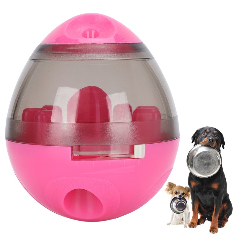 Pets Dogs Leaking Food Dispenser for Tumbler Ball ABS PC