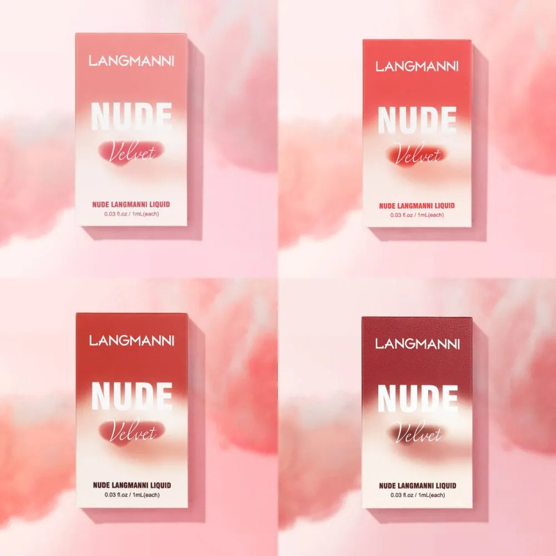 Útil Set De Pintalabios Líquidos Mate Velvet Liquid Lipstick