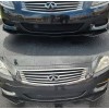 MQ Front Lip Splitter Chin Spoiler Black For Infiniti G37
