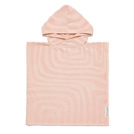 SUNNYLiFE | Terry Beach Hooded Towel 6-9 | Surf- Ice Pink