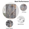 ASDCXZ Marble Shower Curtain 120 x 200 cm (W x