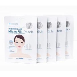 BioMiracle Nuevo Parche Microrelleno De Ácido Hialurónico Con Tecnología Instant Lift - Paquete De 5                                                  