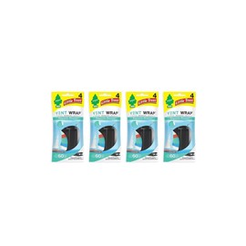 Little Trees Lot Of 4 Packs Of 4 Little Trees Air Freshener Car Vent Wrap Bayside Breeze