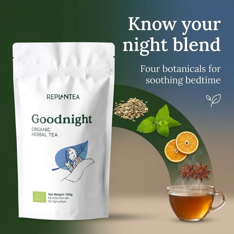 Herbal Tea Organic Good Night 100g (+50 Cups) | SLEEP