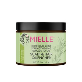Mielle Organics Mielle Organics Rosemary Mint Strengthening Pomade-To-Oil Scalp & Hair Quencher, Nourishes, Conditions & Add Shine, 5 Ounces