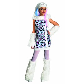 Rubies Monster High Abbey Bominable Fancy Dress Up Costume Outfit - Medium 5-7 Years