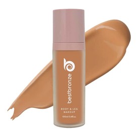 Best Bronze Bombshell Body & Leg Makeup - Waterproof Leg Makeup & Body Foundation - Body Makeup for Scars, Varicose Veins Cover Up & Leg Concealer (NW34 Medium Golden)