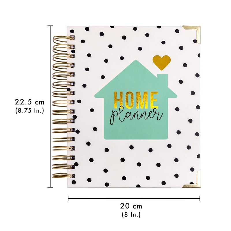Pukka Pad, Carpe Diem Undated Home Planner Notebook – Includes
