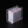 LIXIMMAZN Acrylic Transparent Eyelash Storage Box, 8 Layers False Eyelashes